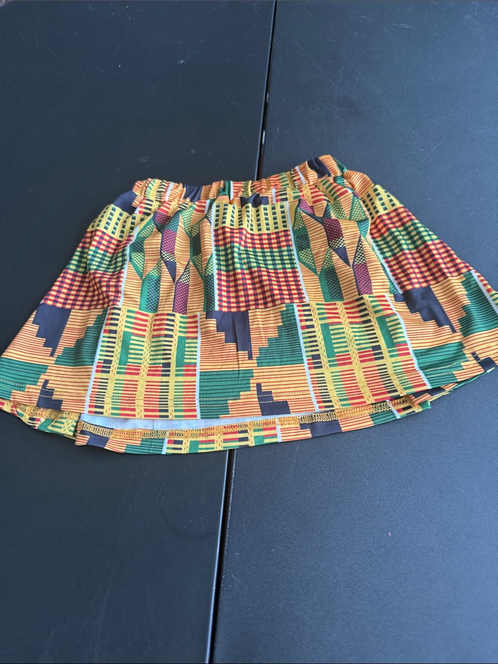 Printed A-Line Women’s Skirt in Multi-Color